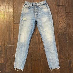 NWOT Boyish Billy High Rise Rigid Skinny Jeans
